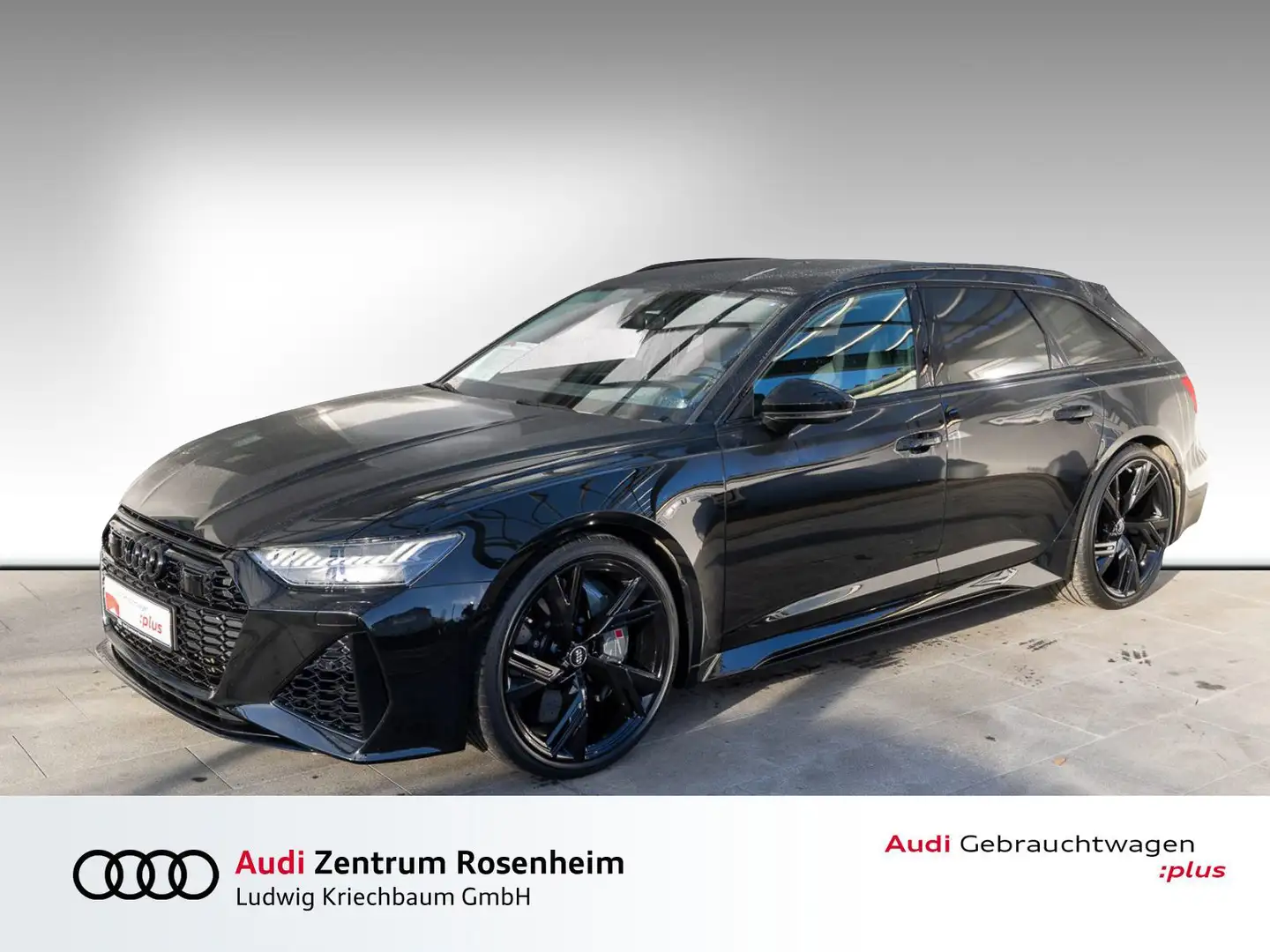 Audi RS6 RSAvant 4.0 TFSI qu. tiptr. (HD Matrix, HuD, Sta Schwarz - 1