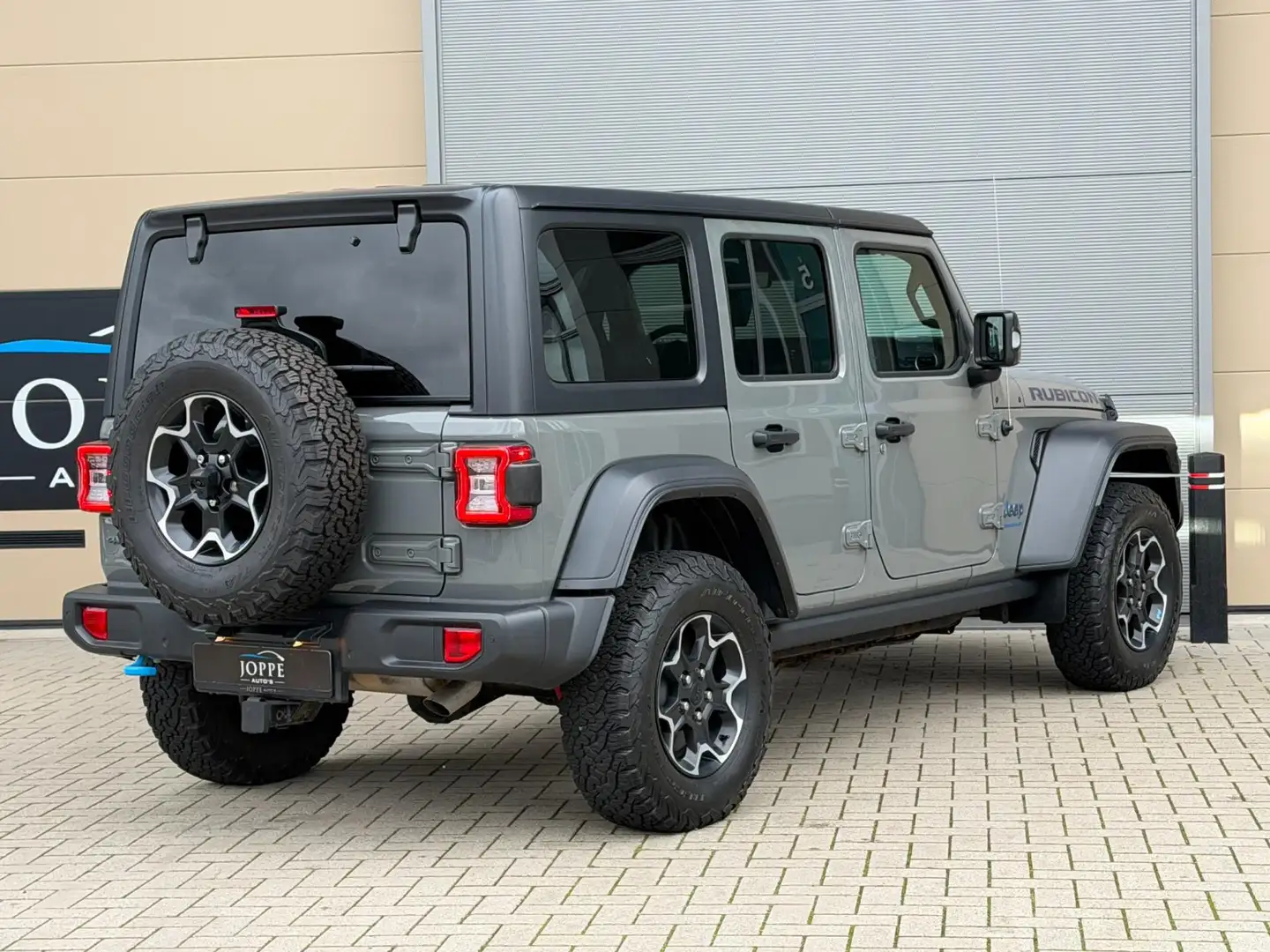 Jeep Wrangler Unlimited 4xe 380 Rubicon|Trekhaak|Sting gray|Lede Gris - 2