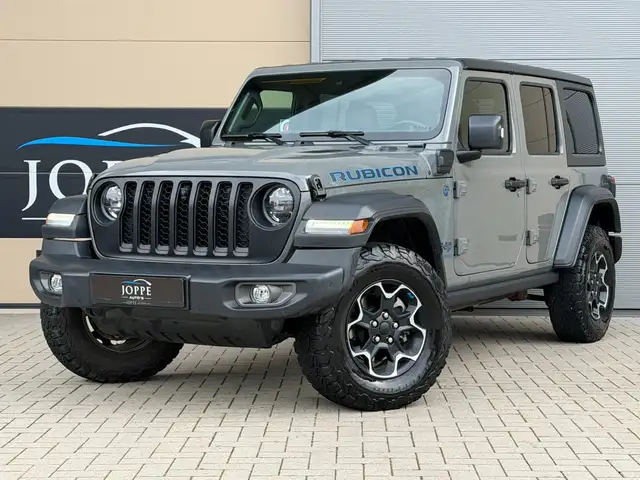 Jeep Wrangler Unlimited 4xe 380 Rubicon|Trekhaak|Sting gray|Lede