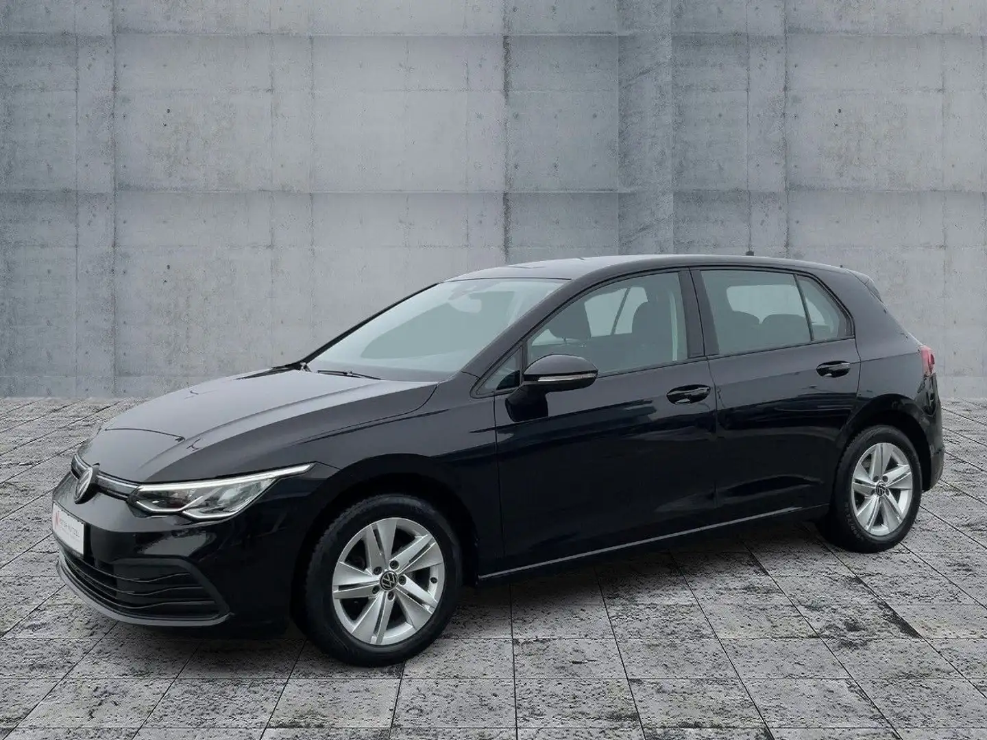 Volkswagen Golf VIII 1.5 TSI LIFE LED+NAV+SHZ+2xPDC+AHK+DAB Schwarz - 2