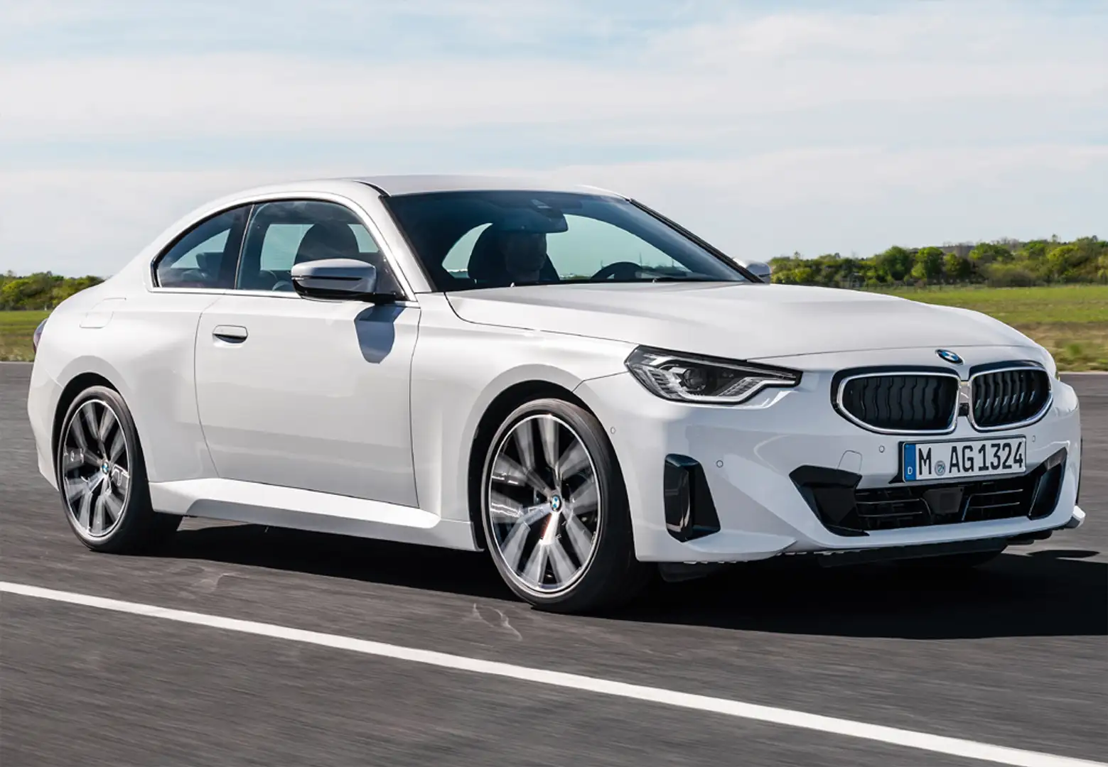 BMW 220 220iA Coupé Gris - 1