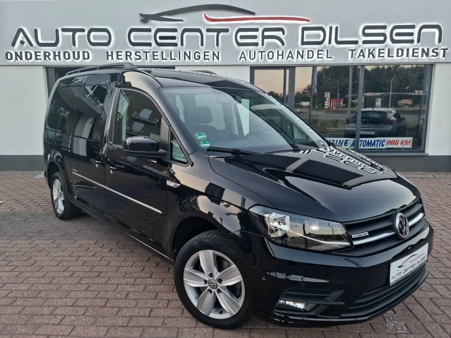 Volkswagen Caddy Caddy 1.4 TGI 7 ZIT DSG Maxi Edition Noir - 1
