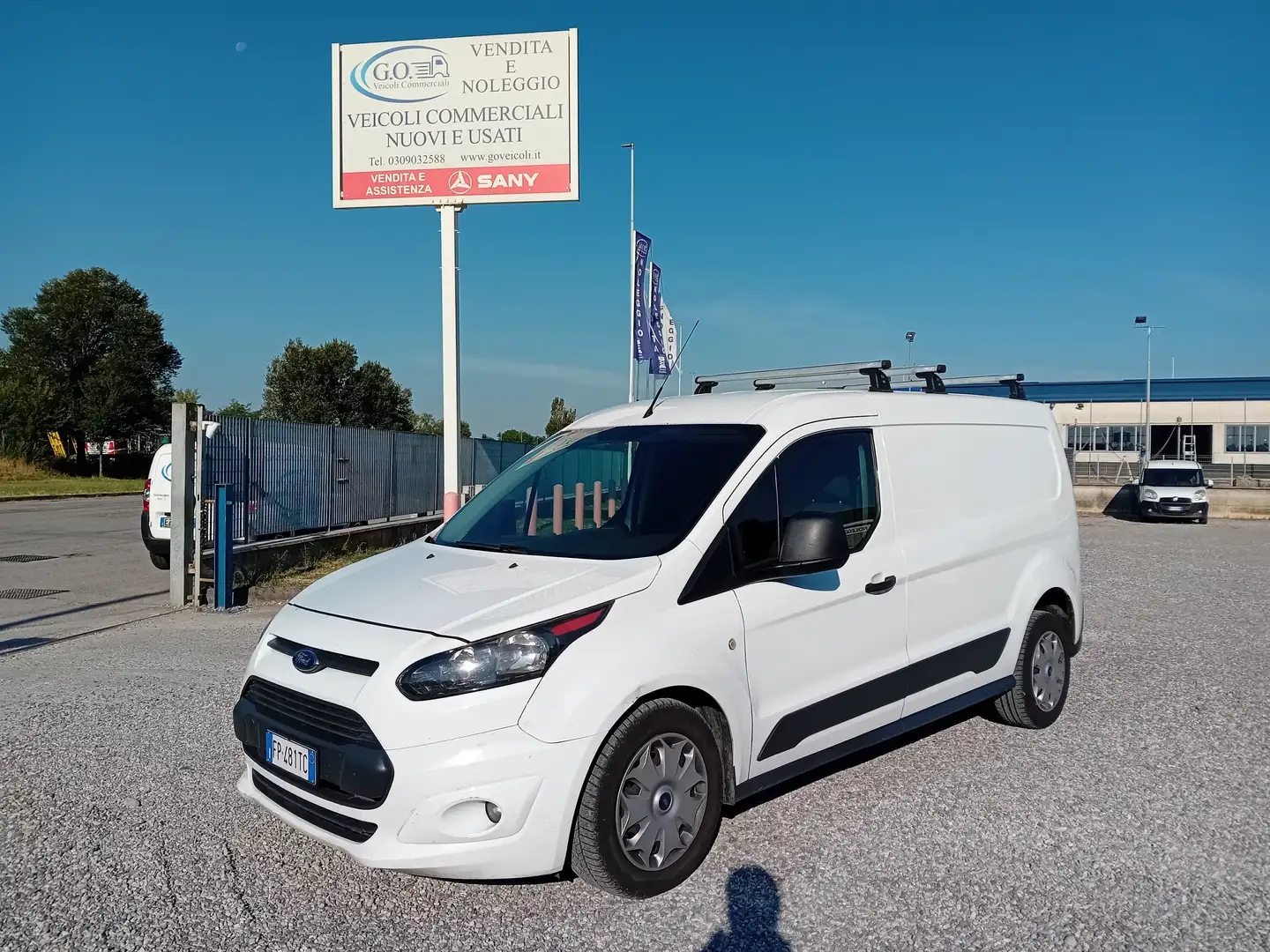 Ford Transit Connect 1.5 TDCI 100CV PASSO LUNGO con motore sostituito Bianco - 1