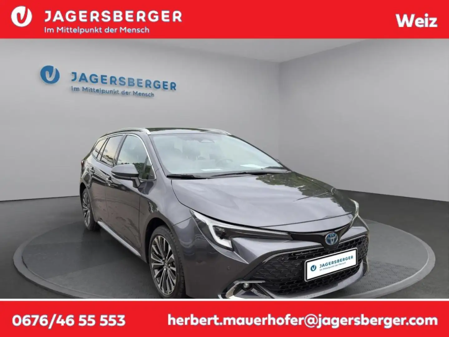 Toyota Corolla 1,8 Hybrid Touring Sports Active Drive Grau - 1
