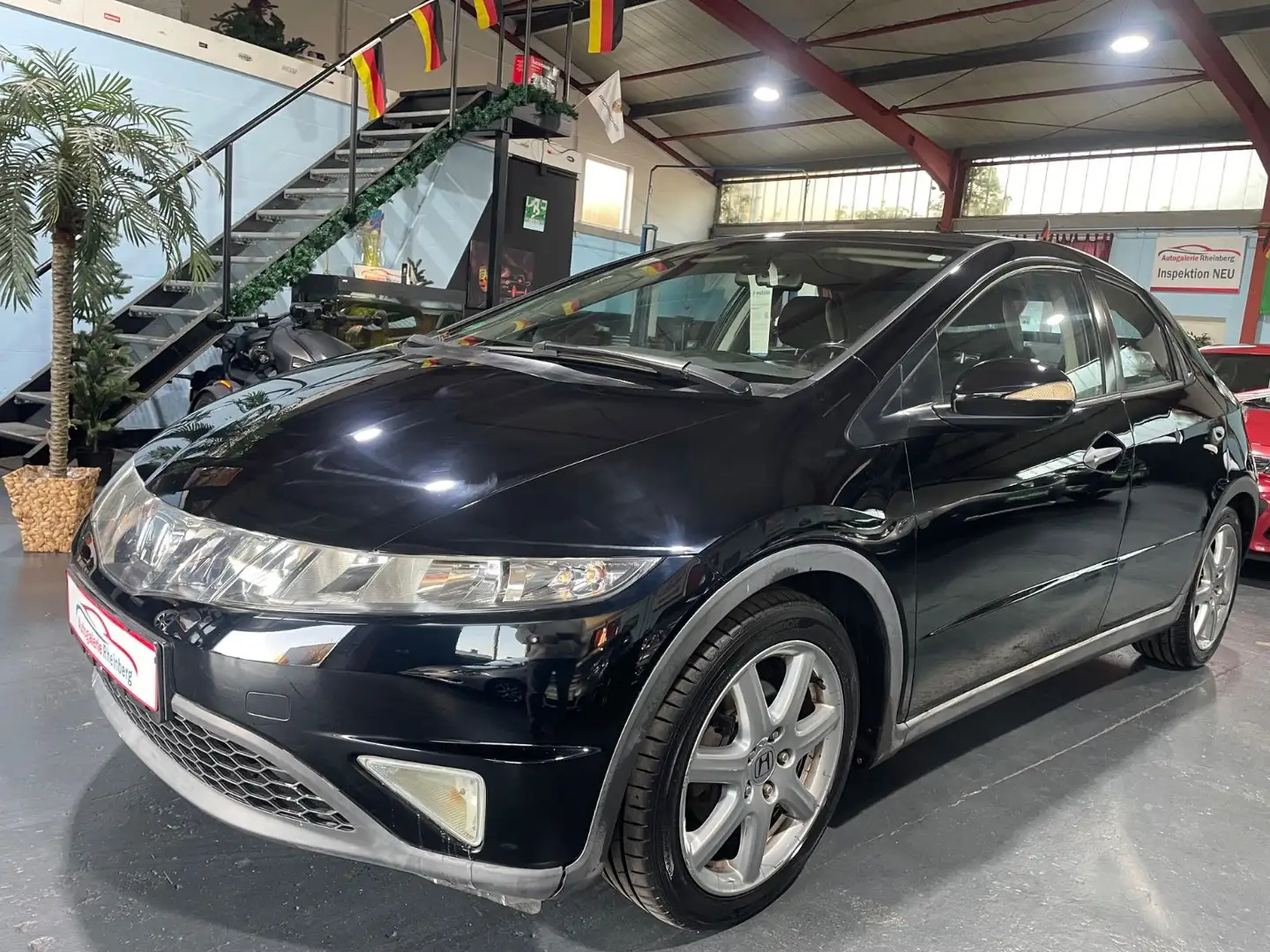 Honda Civic 1.8TOP*Sport*KLIMA*17 ZOLL*ALU*TÜV NEU Schwarz - 1
