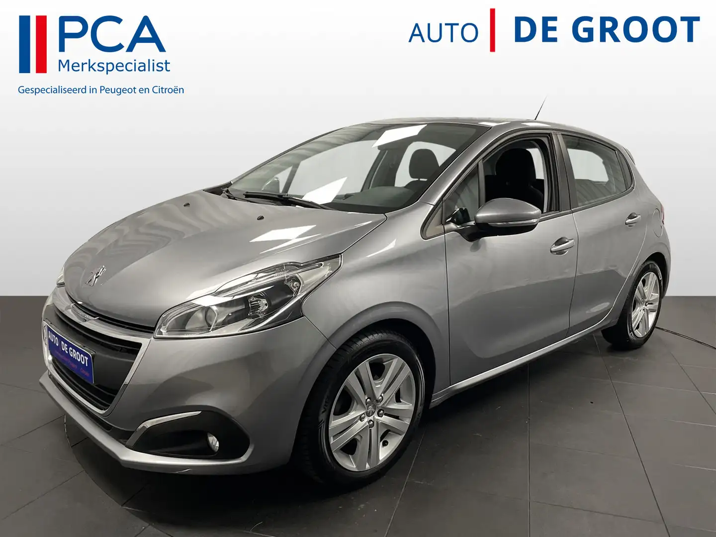 Peugeot 208 Signature 5Drs 82pk Airco | Navi+Carplay | Cruise Grigio - 1