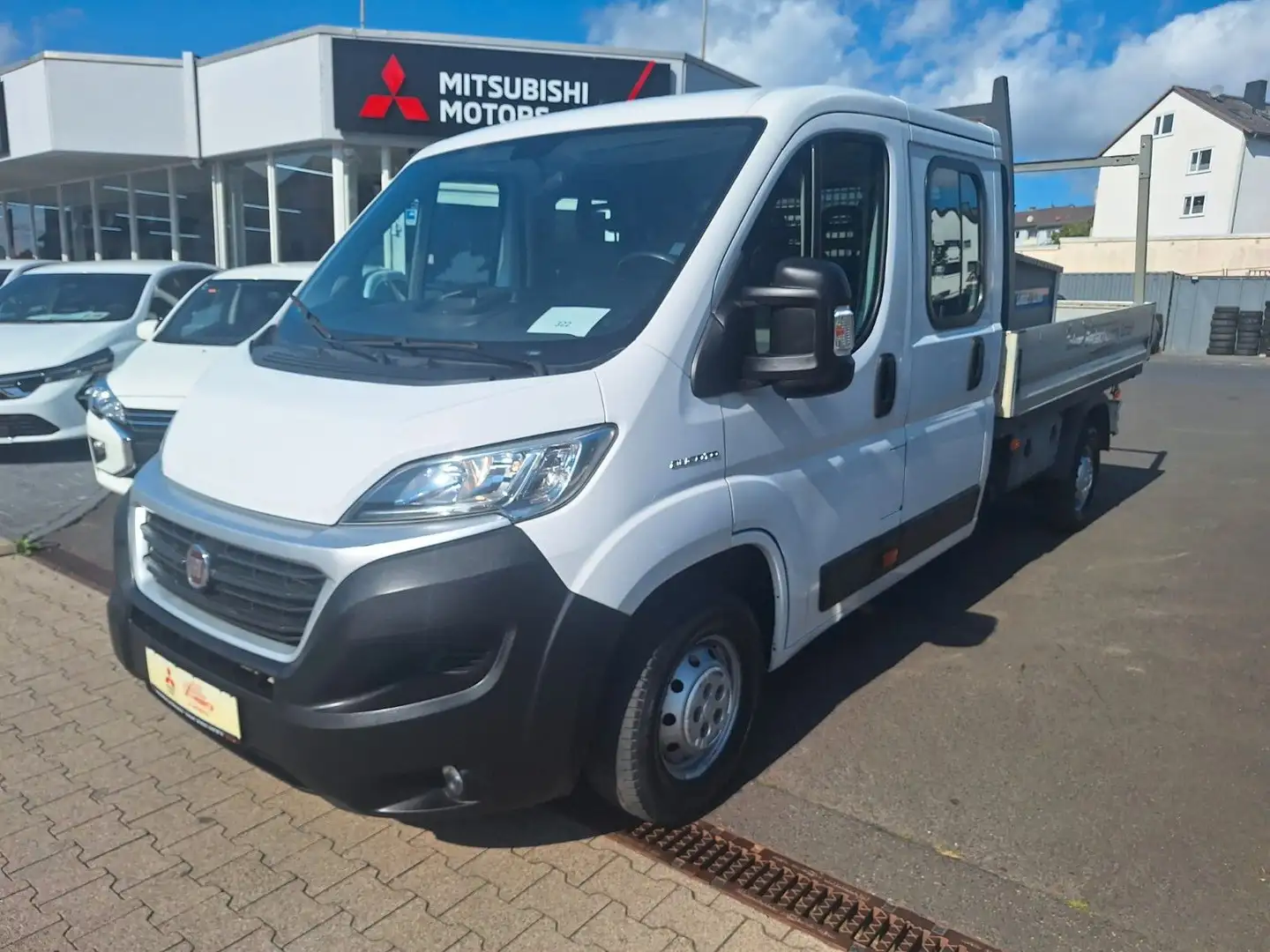 Fiat Ducato Pritsche Doppelk. 35 130 L4 Pritsc Weiß - 1