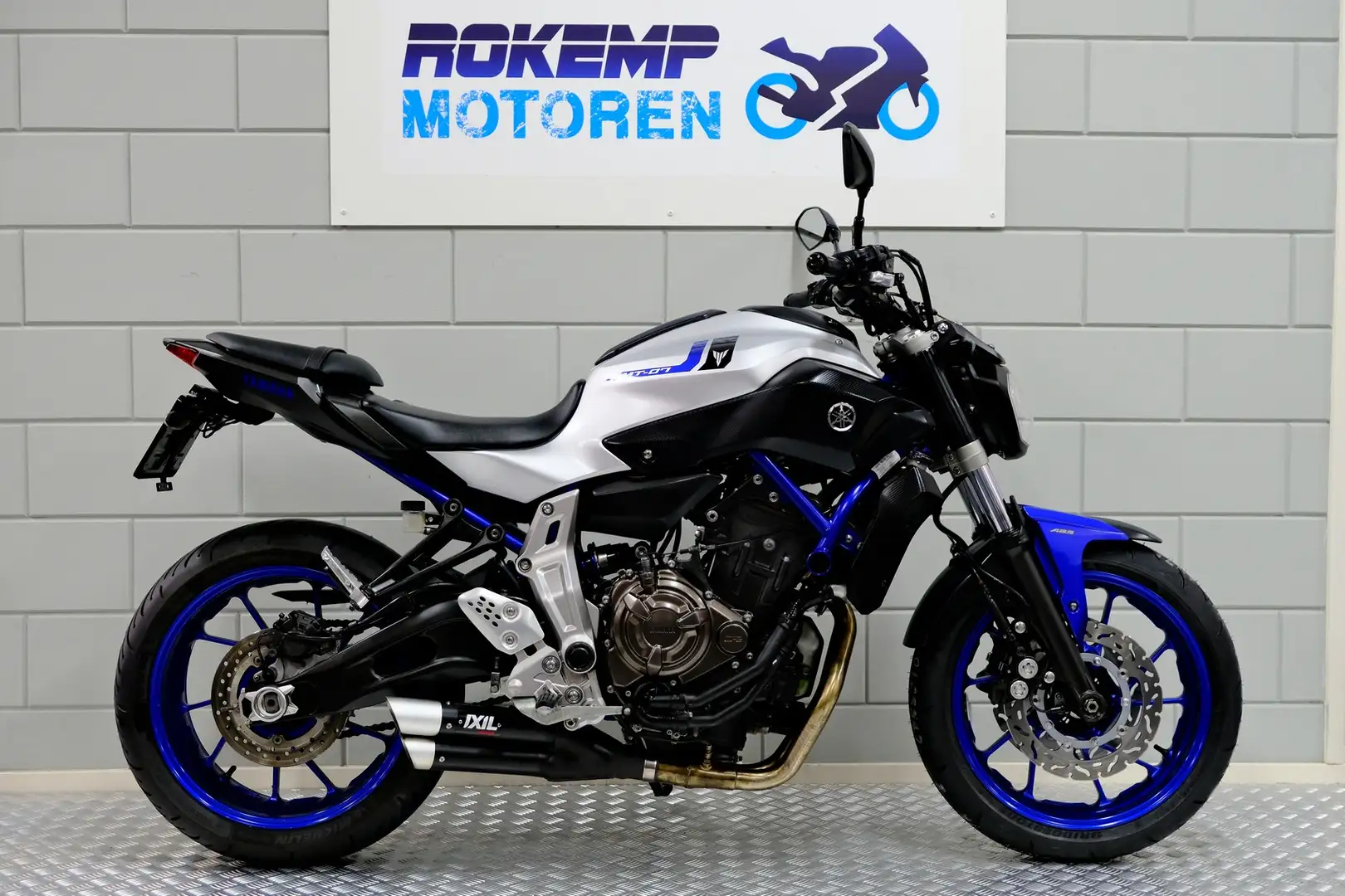 Yamaha MT-07 abs Grijs - 1