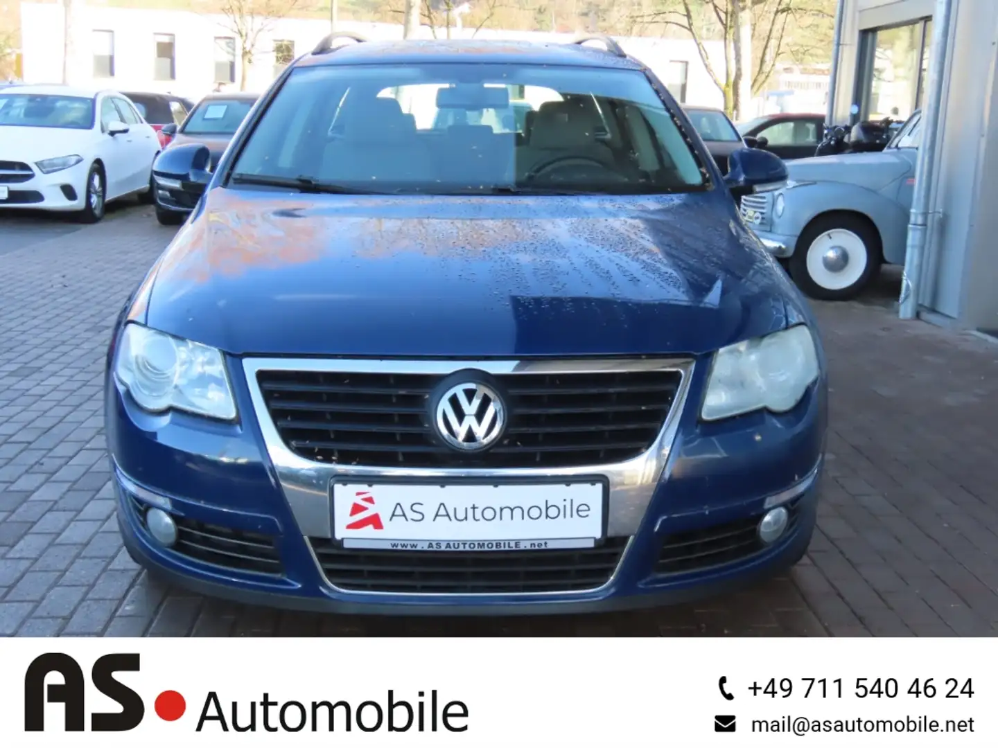 Volkswagen Passat 2.0TDI Variant 2.Hand*Navi*SHZ*AHK*8-fach Синий - 2