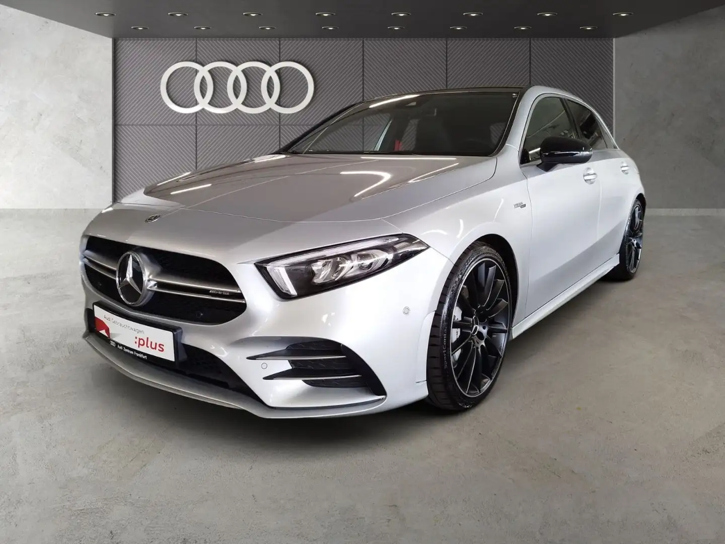 Mercedes-Benz A 35 AMG 4Matic LED KeylessGo Tempomat Panorama Silber - 1