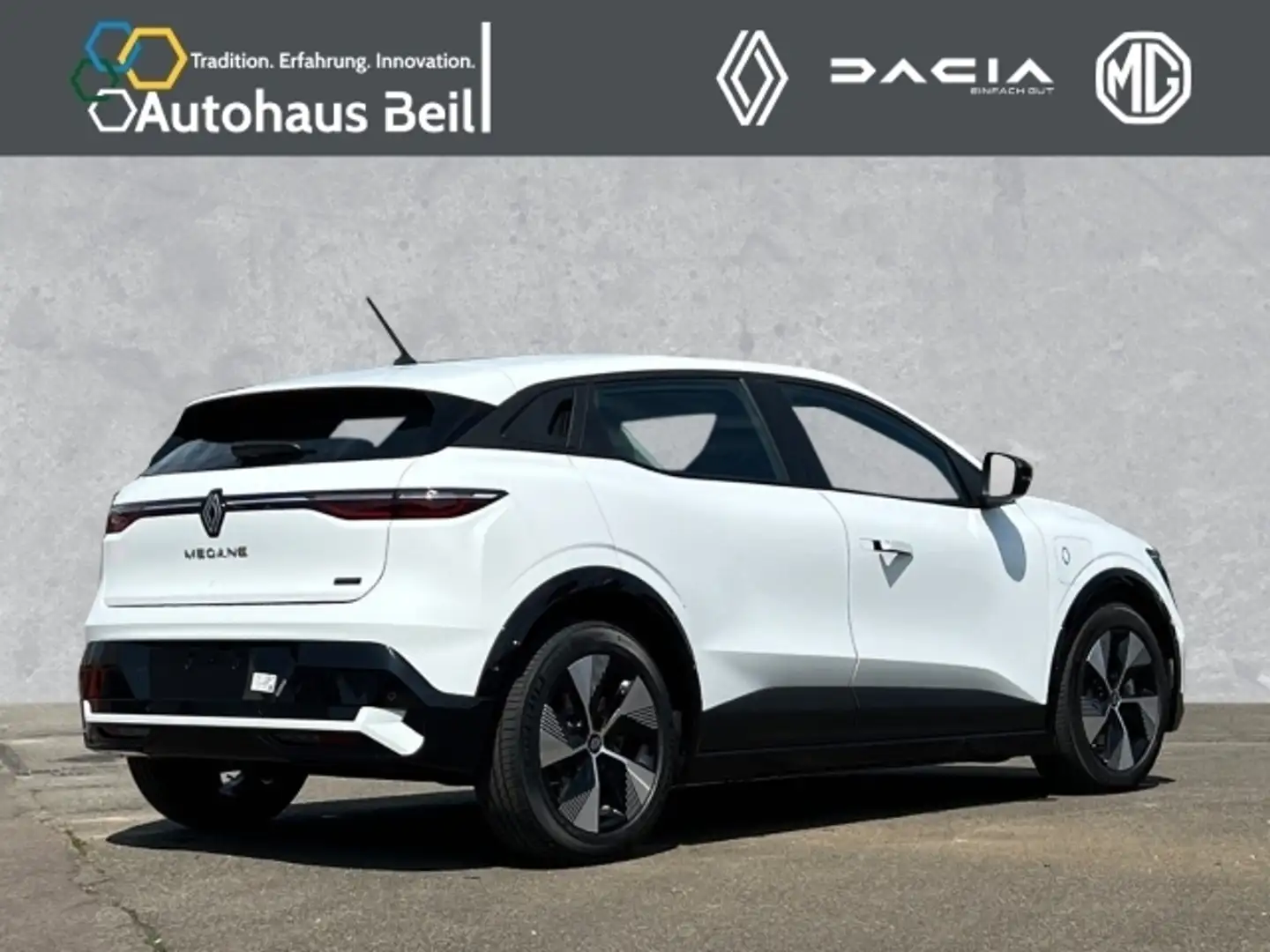 Renault Megane E-Tech Electric Equilibre Blanc - 2