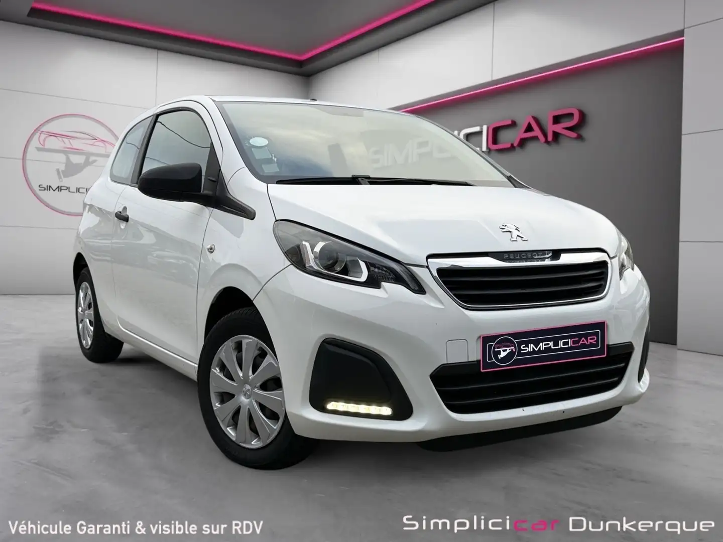 Peugeot 108 108 1.0 VTi 68ch BVM5 Active Blanc - 1