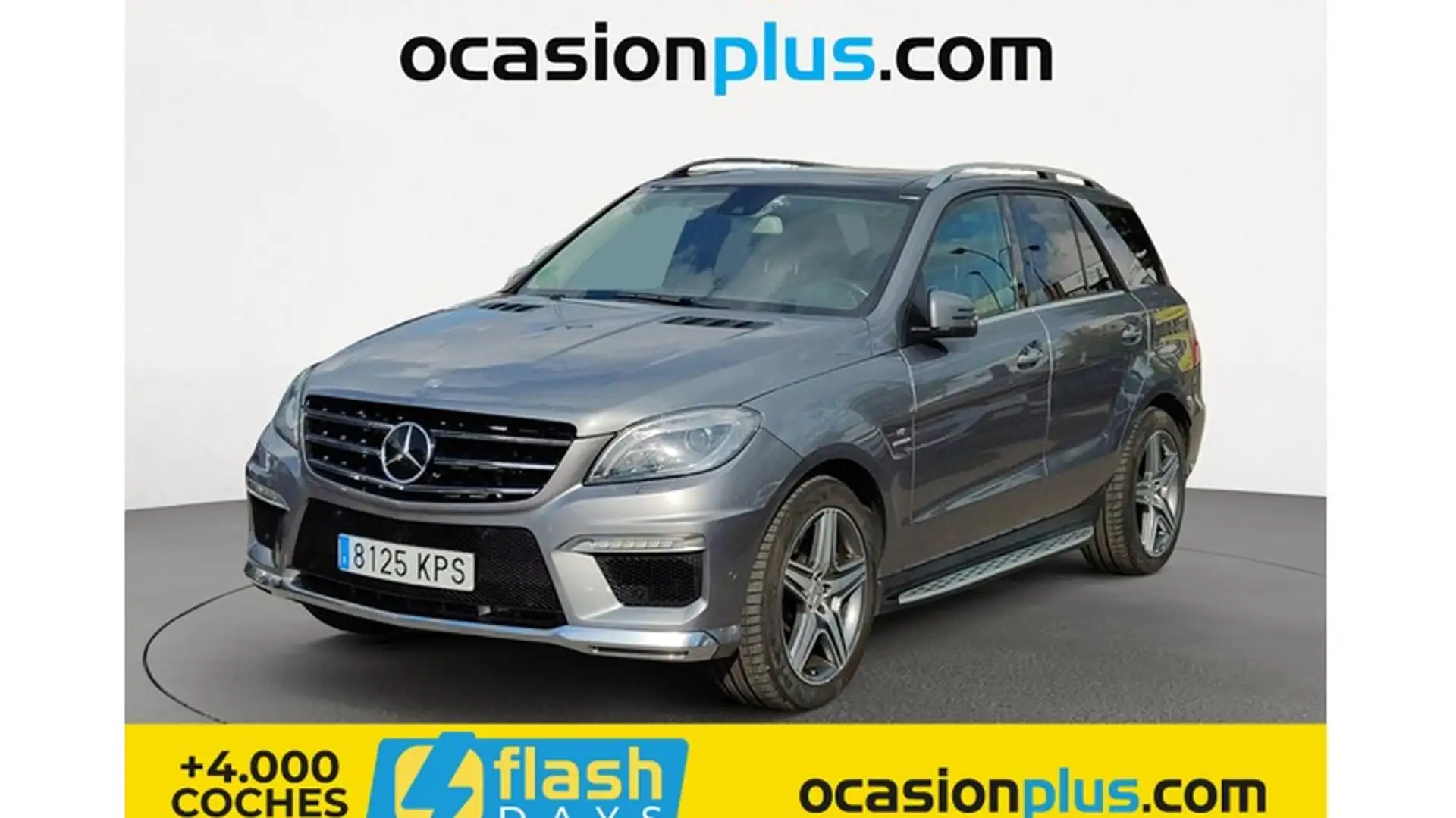 Mercedes-Benz ML 63 AMG 4M Aut. Plateado - 1