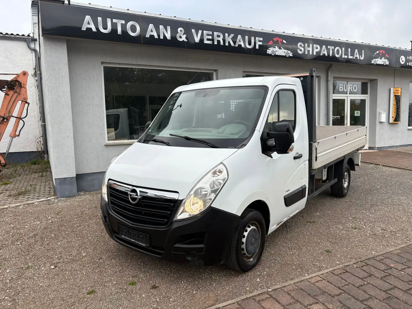 Opel Movano Pritsche L2H1 3,5t TÜV NEU Weiß - 1