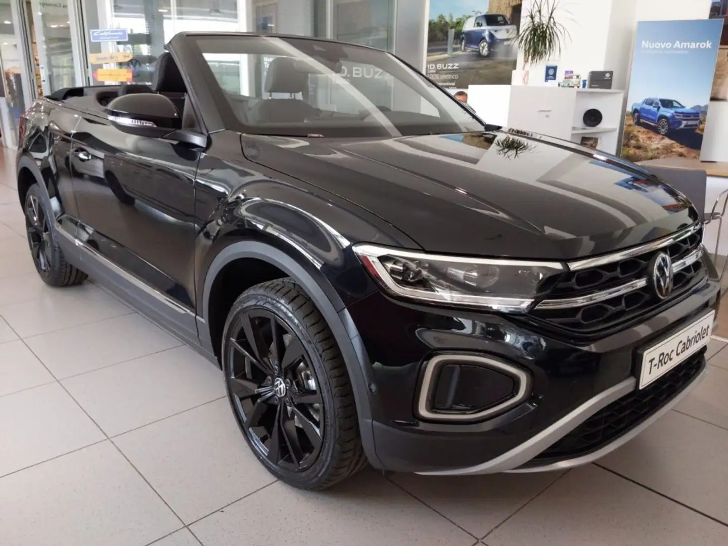 Volkswagen T-Roc cabriolet 1.0 tsi style 115cv Nero - 1