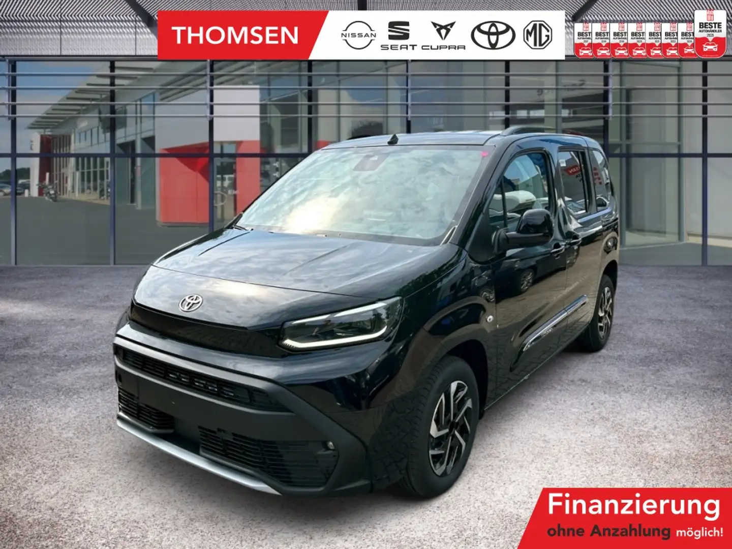 Toyota Proace City Verso Team D L1 1.2-P 110 KlimaA SHZ Noir - 1