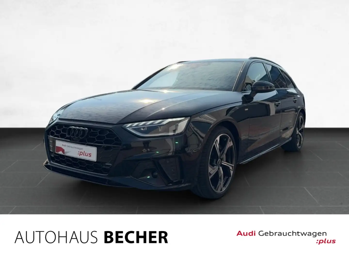 Audi A4 Avant 40 TDI S-tronic S-line /AHK/LED/Sitzhzg Schwarz - 1