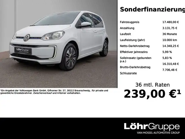 Volkswagen e-up! Style Plus Fahrerassistenzpaket