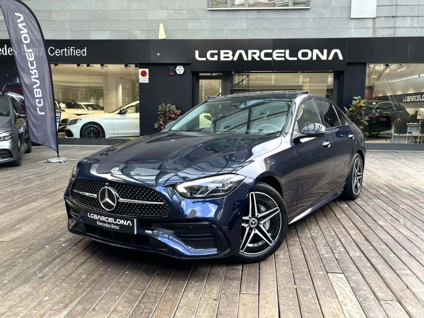 Mercedes-Benz C 220 220d 9G-Tronic Bleu - 1