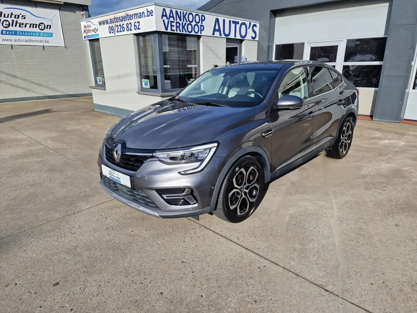 Renault Arkana TCe 140 INTENS AUTOMAAT * LEDER * LED * LIKE NEW Gris - 2