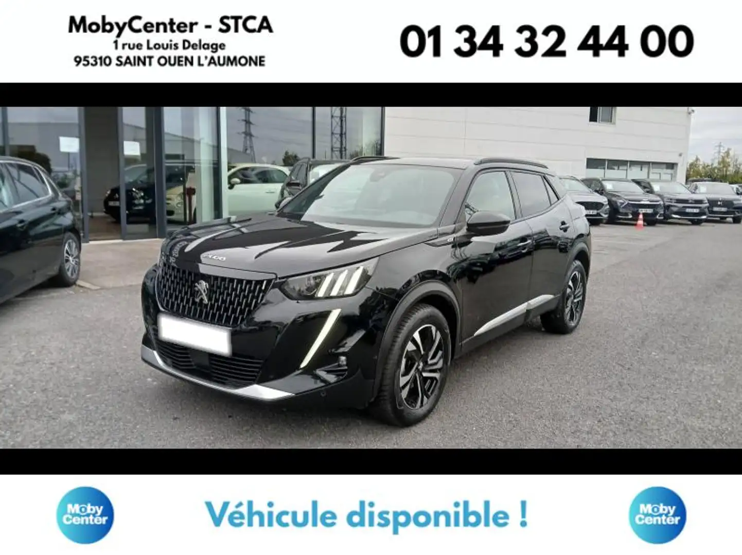Peugeot 2008 1.2 PureTech 130ch S\u0026S GT Noir - 1