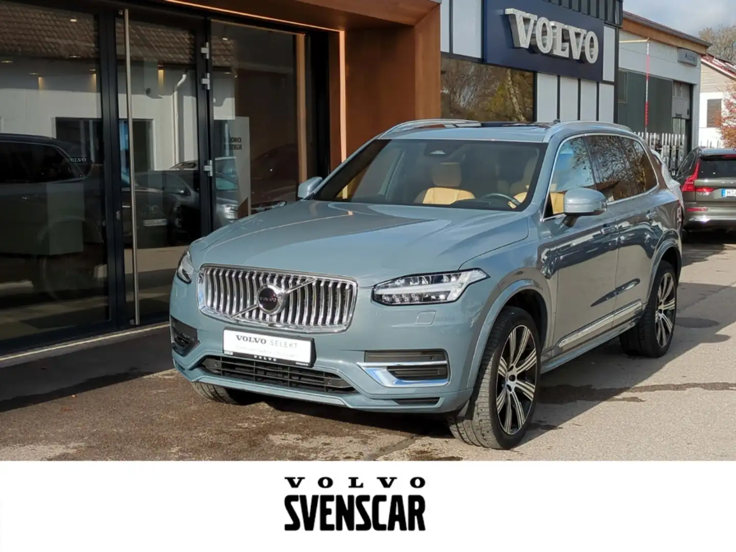 Volvo XC90 Ultimate Bright Recharge Plug-In Hybrid AWD T8 Twi Grau - 1