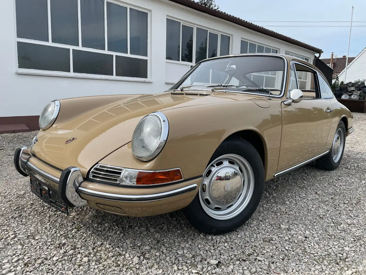 Porsche 912 - matching - drei Instrumente - restauriert Beige - 2