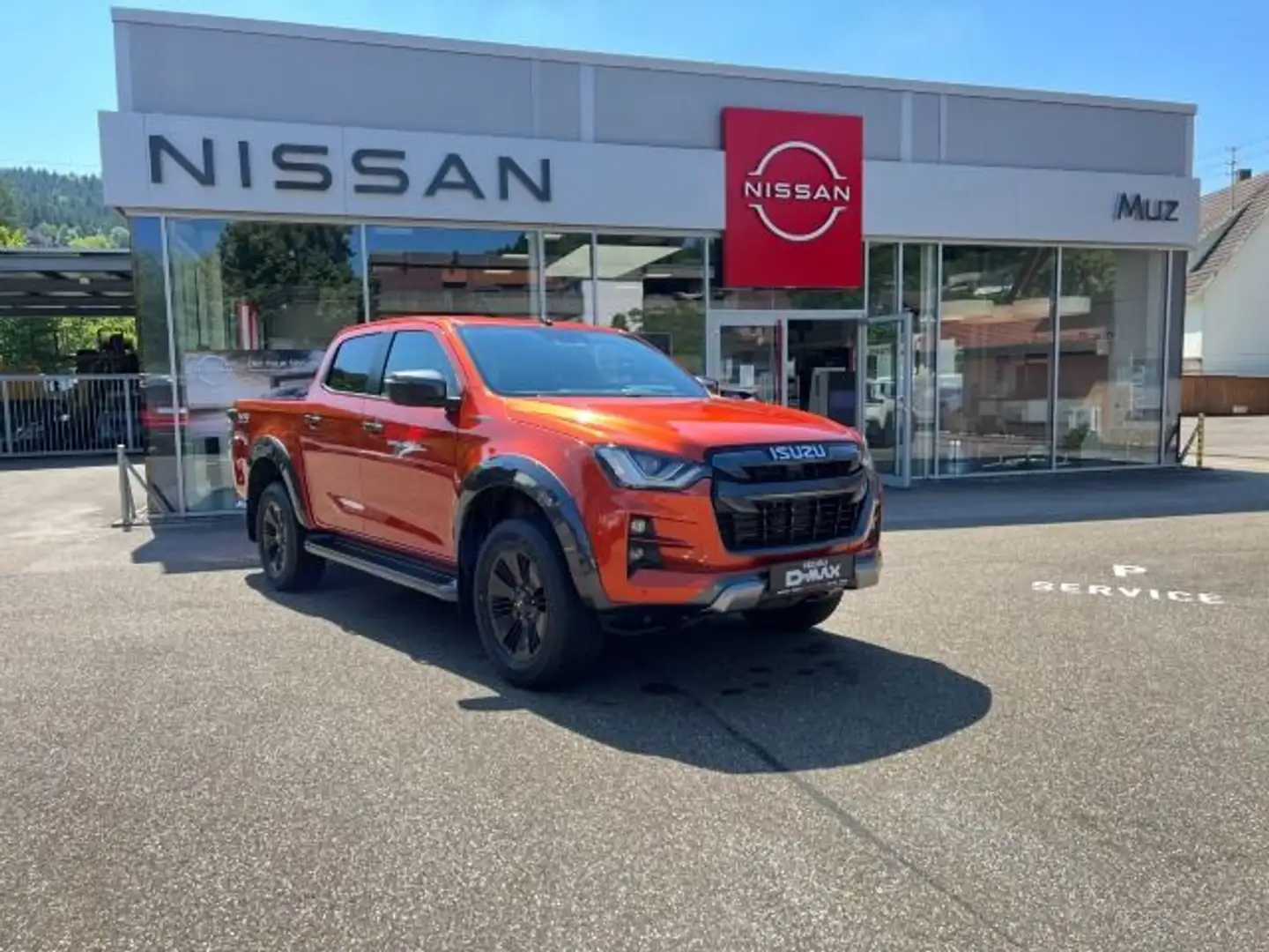Isuzu D-Max Double Cab 4WD V-CROSS / AHK / Laderraumbe Orange - 2