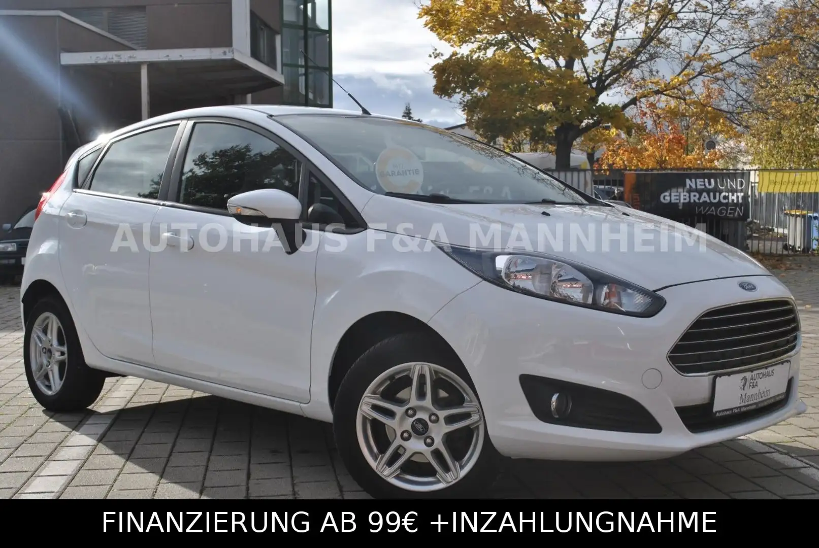 Ford Fiesta Trend LPG GAS 4ZYLINDER SERVO TÜV 08/2027 Weiß - 2