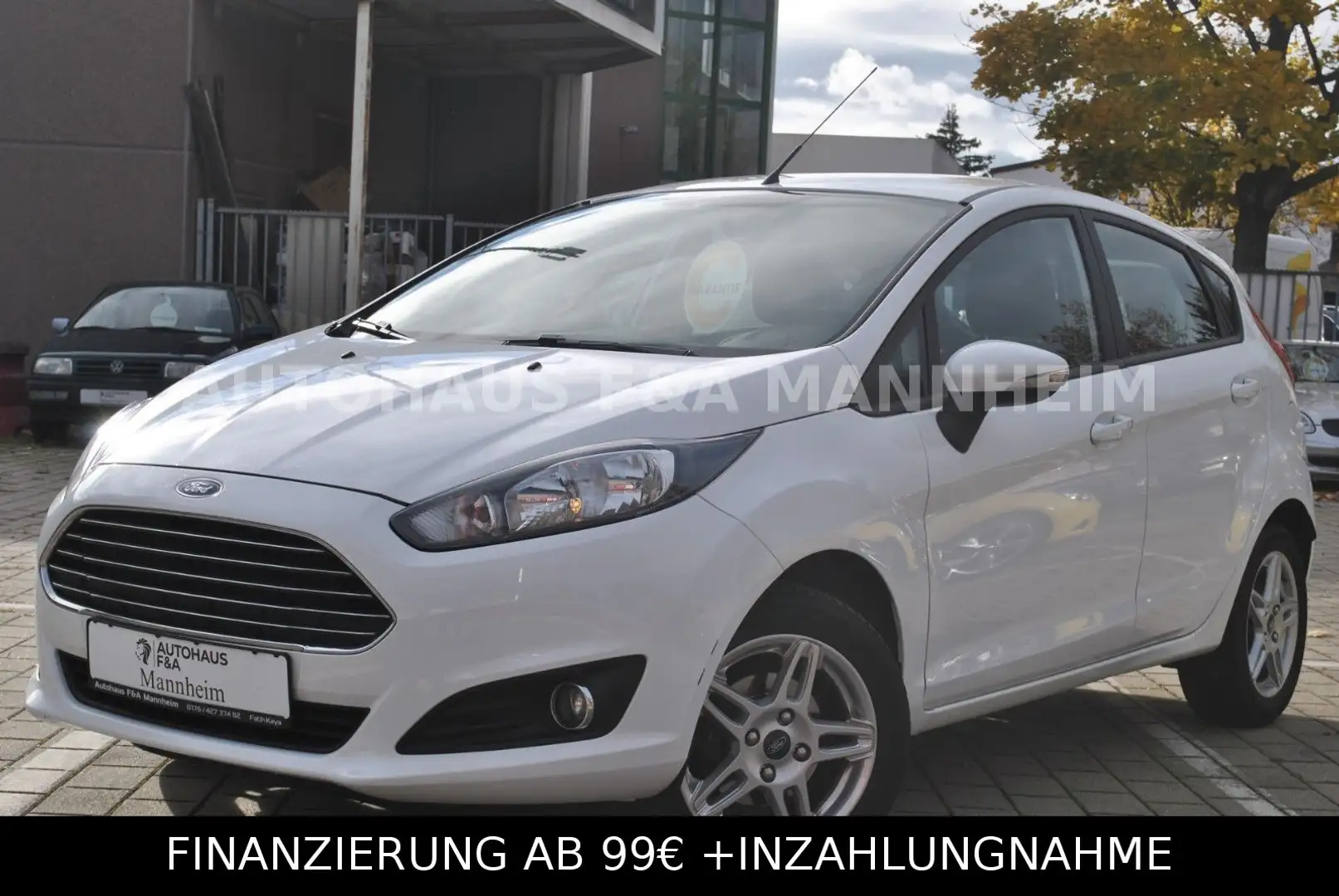 Ford Fiesta Trend LPG GAS 4ZYLINDER SERVO TÜV 08/2027 Weiß - 1