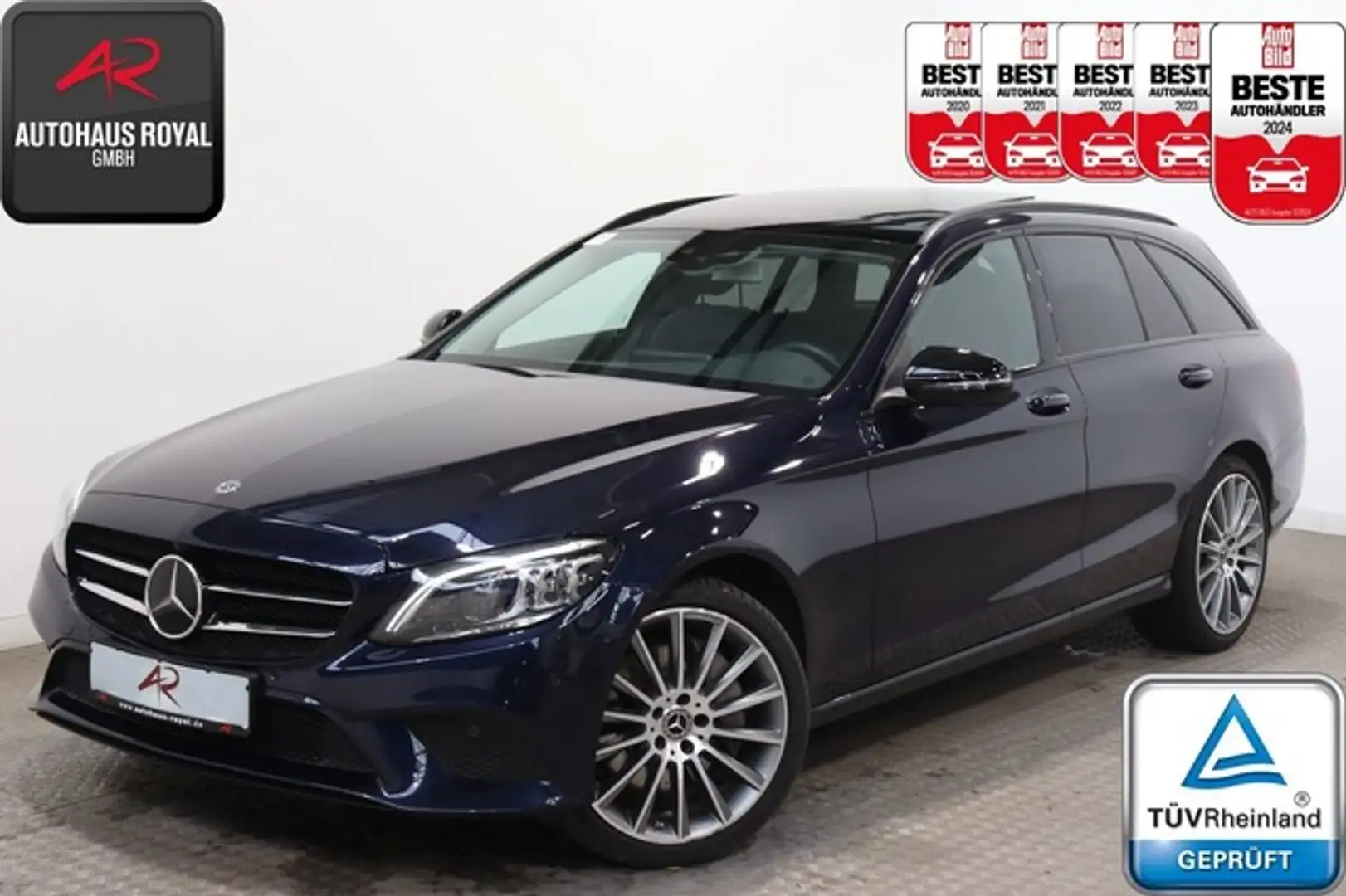 Mercedes-Benz C 300 T 4M AMG 19ZOLL NIGHT AIRMATIC,STANDHEIZ plava - 1