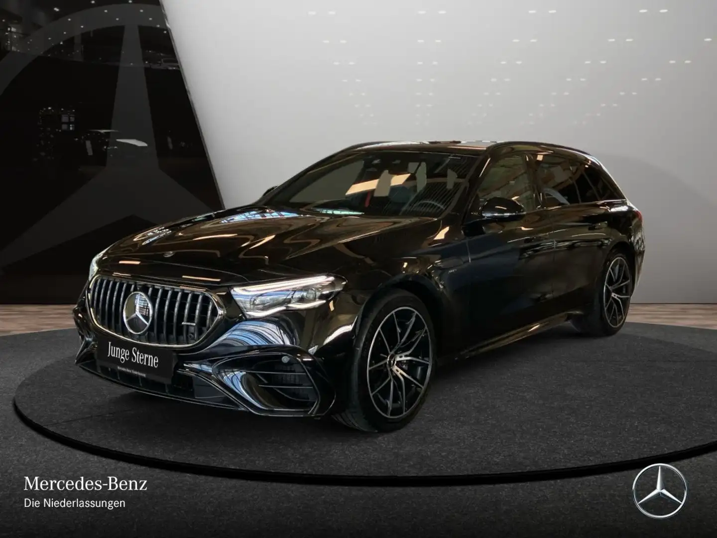 Mercedes-Benz E 53 AMG T 4M Hybrid Fahrass 360° Burmester Distr. Schwarz - 2