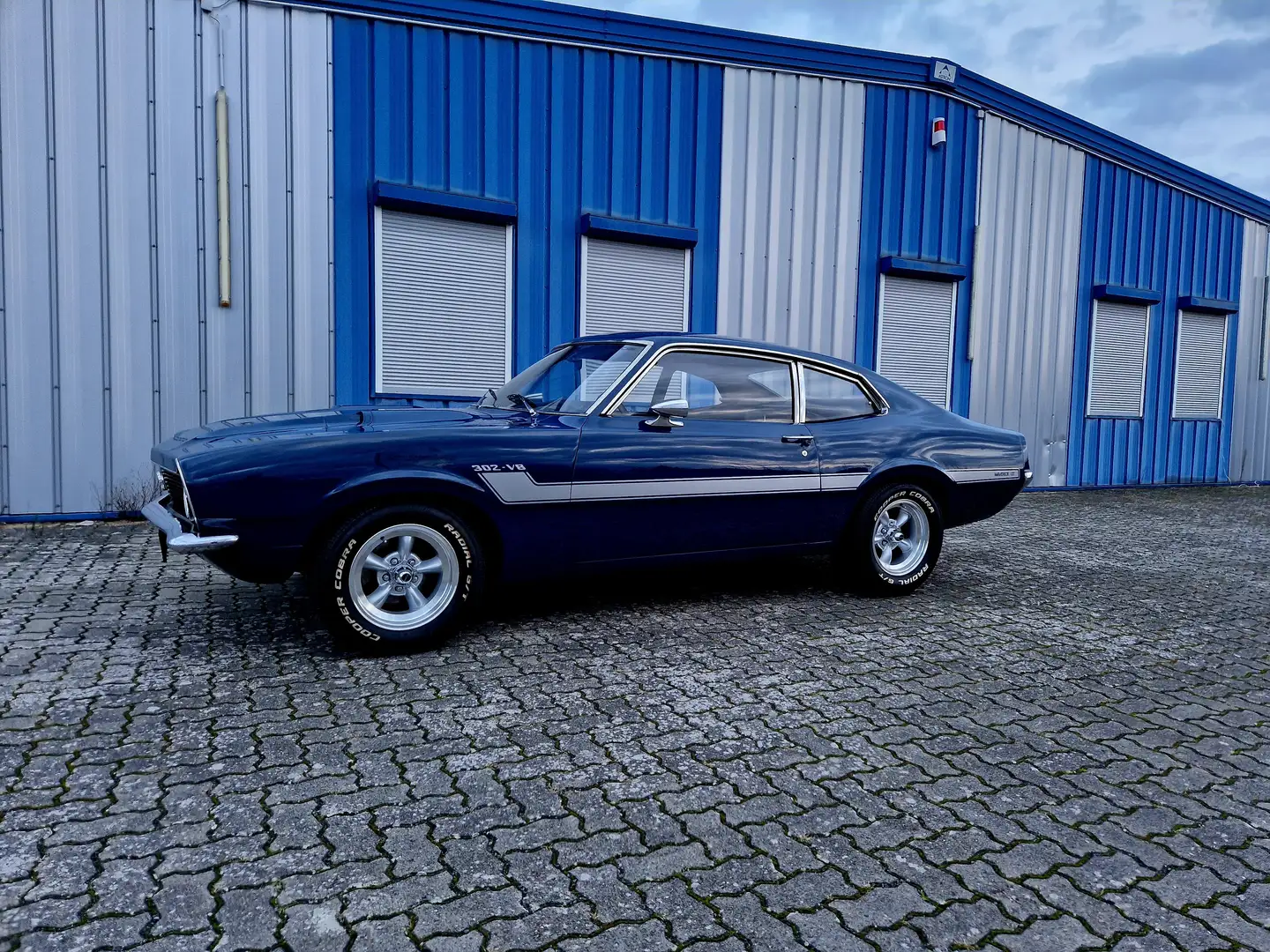 Ford Maverick V8, restauriert, Wertgutachten 2+     H-Zulassung Kék - 1