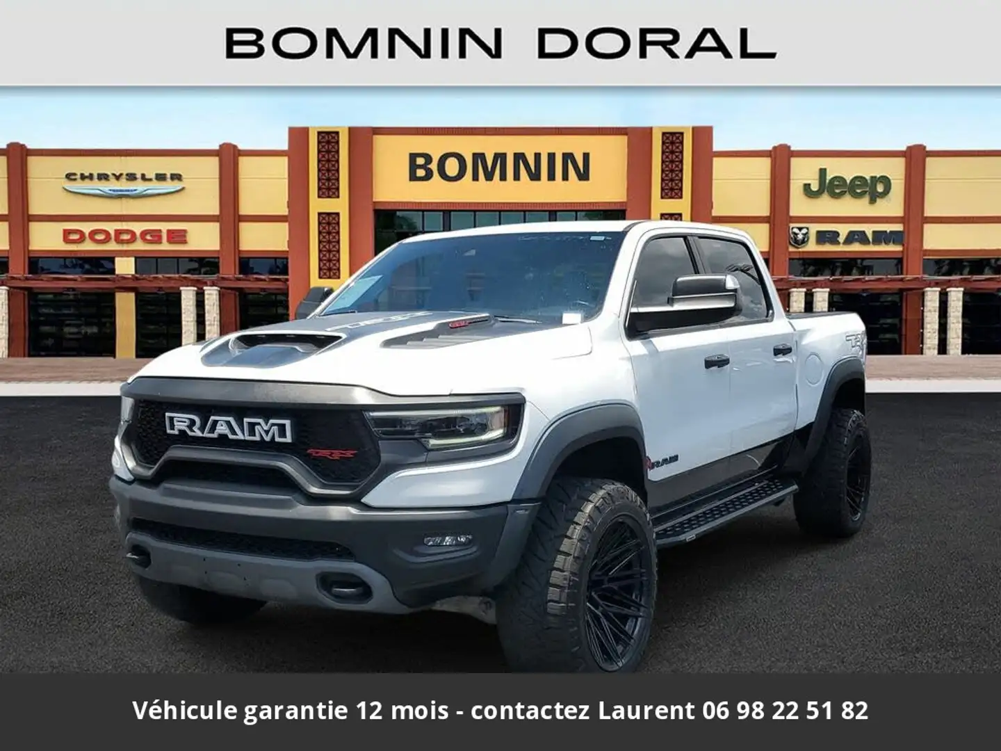 Dodge RAM TRX 702ch Crew Cab 4x4 Tout compris hors homologat Blanc - 1