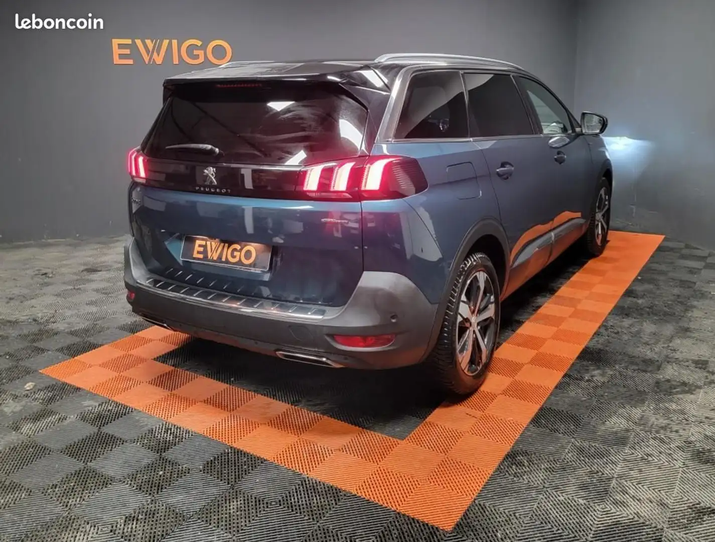 Peugeot 5008 1.5 BlueHdi 130ch GT LINE EAT8 TOIT OUVRANT Azul - 2