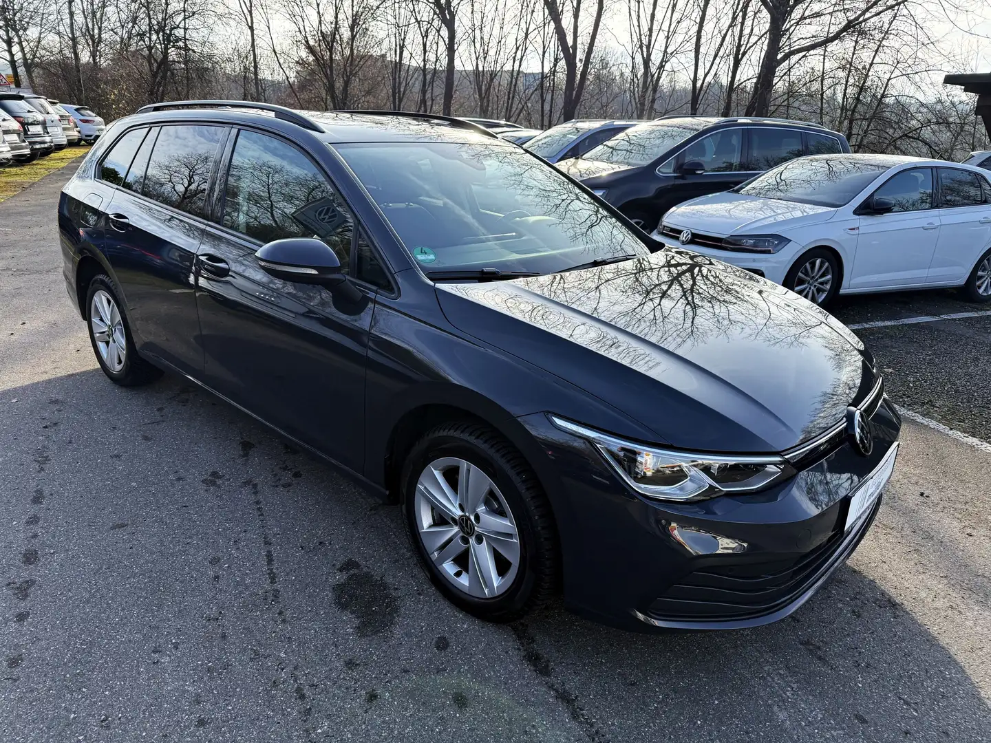 Volkswagen Golf Variant Life AHK Kamera Navi App LED-Matrix Pano VZE Netz Gris - 2