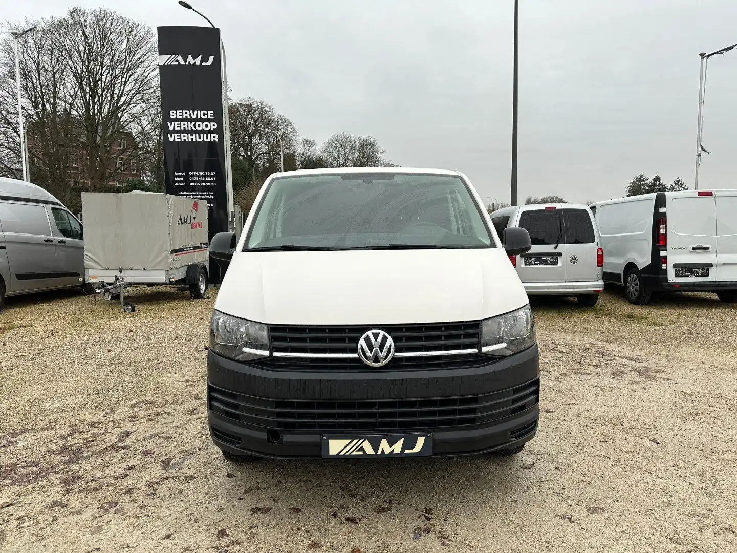 Volkswagen Transporter 2.0 TDi - Airco - Euro 6 - 14500 + BTW Weiß - 2