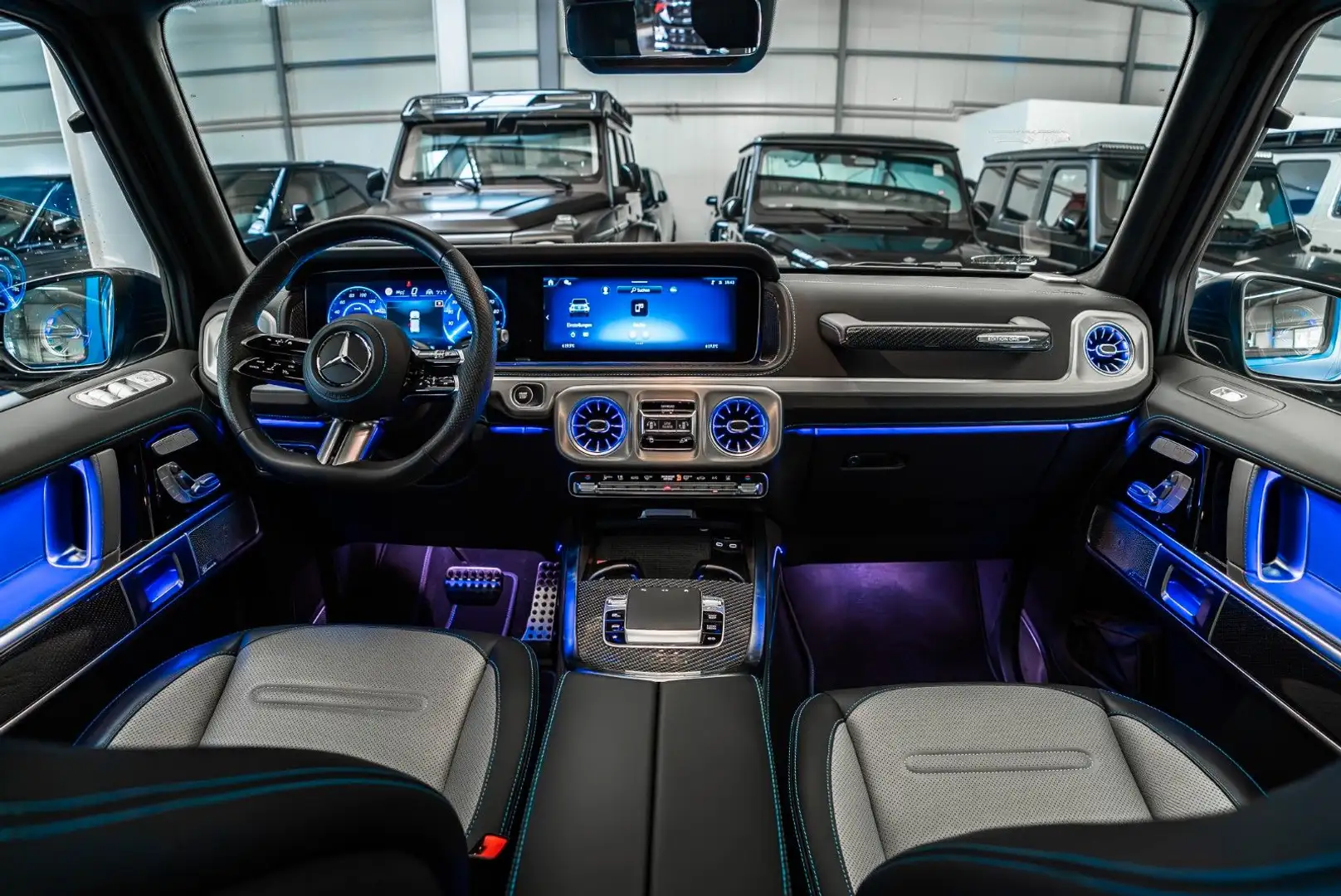 Mercedes-Benz G 580 EQ Edition One / Superior Line / Fond TV Blau - 2