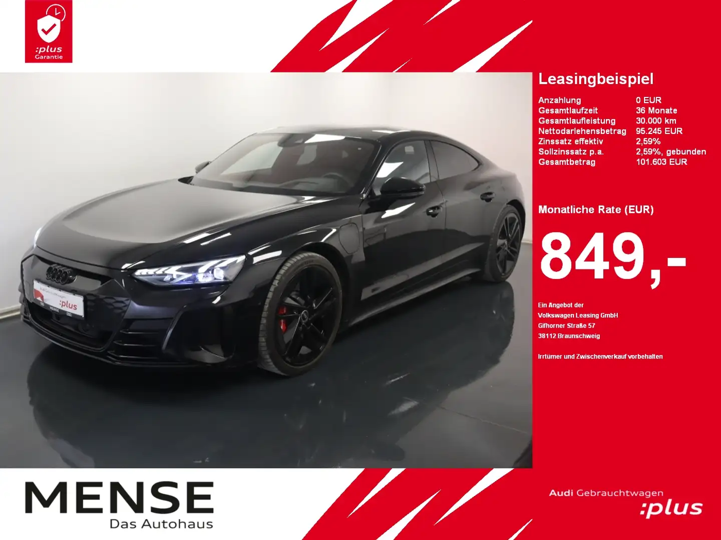 Audi e-tron GT quattro |Matrix|Luft|ACC|WPumpe|STH|LM Negru - 1