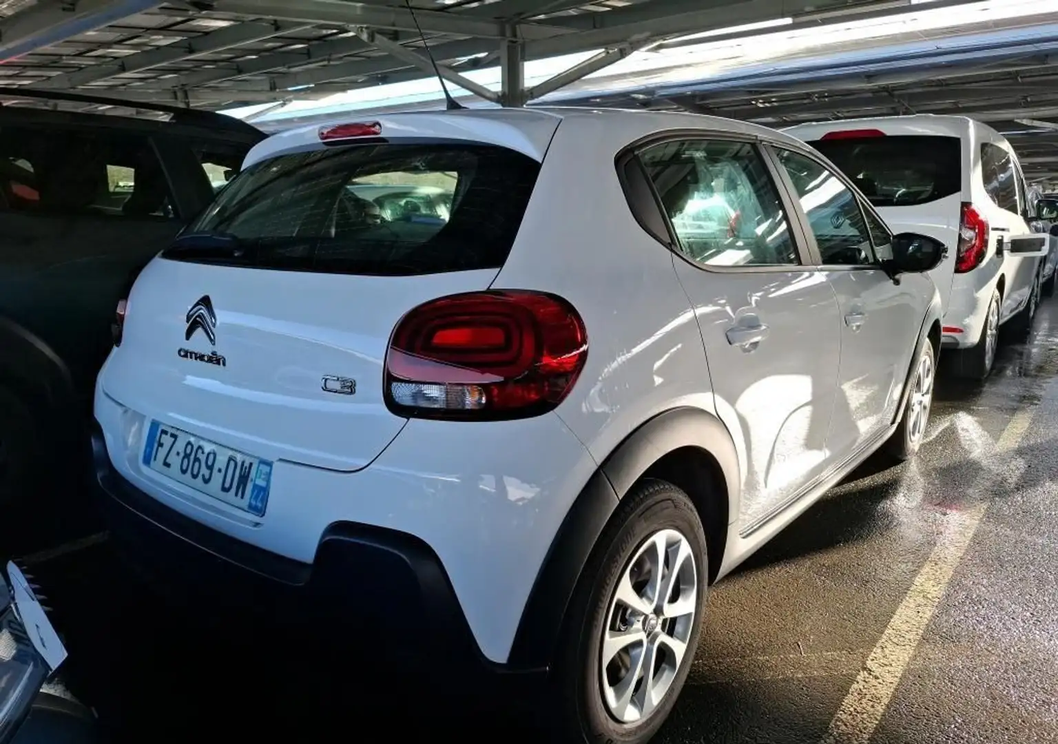 Citroen C3 SOCIETE PURE TECH 83 S&S BVM FEEL BUSINESS R Blanc - 2