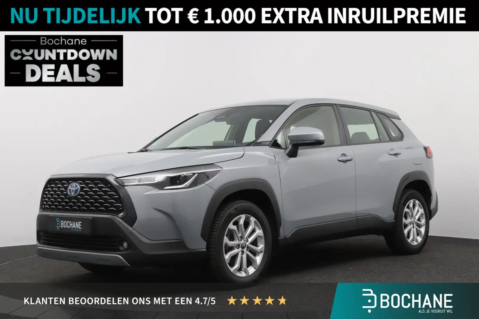 Toyota Corolla Cross 2.0 High Power Hybrid Active 200PK | Navigatie | C Gris - 1