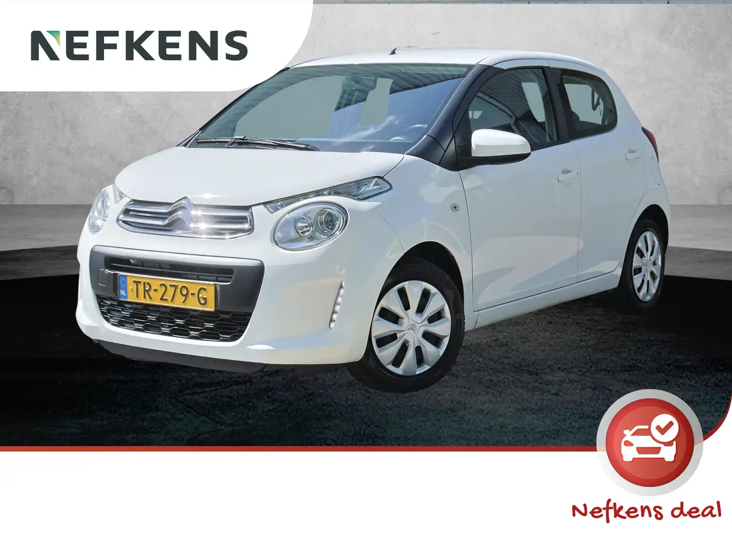 Citroen C1 1.0 72pk Feel | Airconditioning | Centrale deurver Blanc - 1