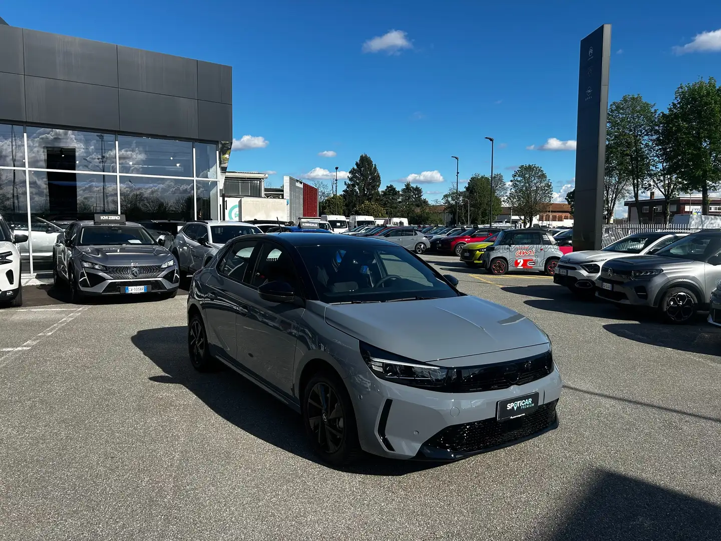 Opel Corsa 1.2 Turbo-Benzina 100cv GS KM ZERO Gris - 1