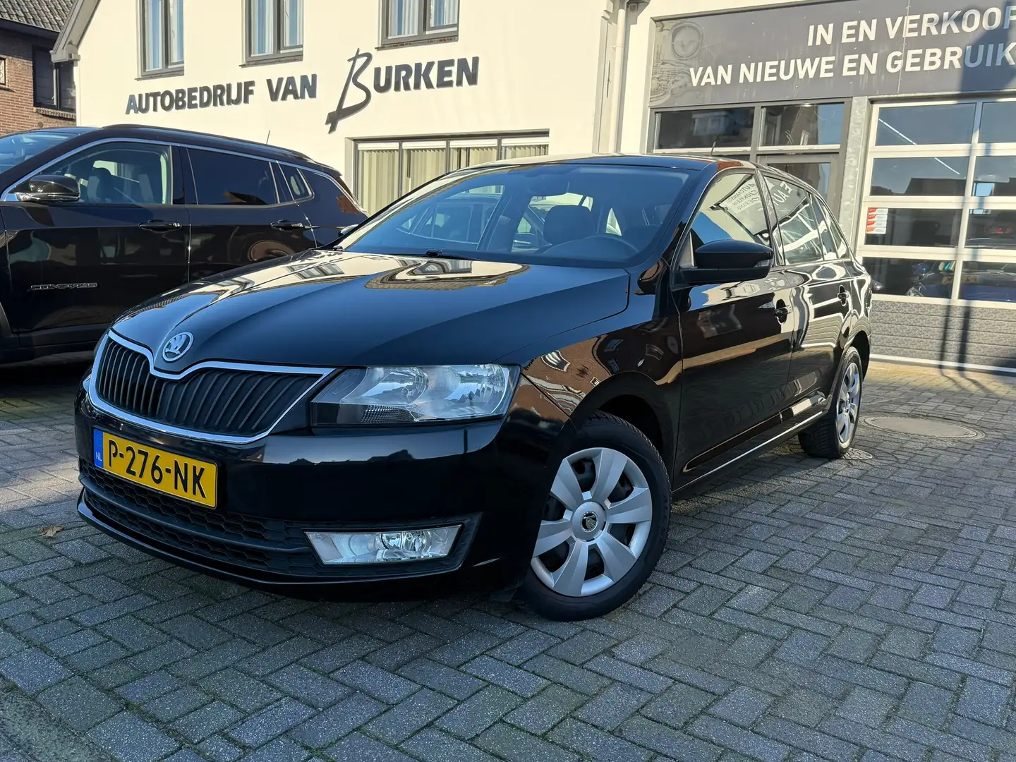 Skoda Rapid/Spaceback 1.2 TSI Greentech Style automaat Stoelverwarming,P Noir - 1