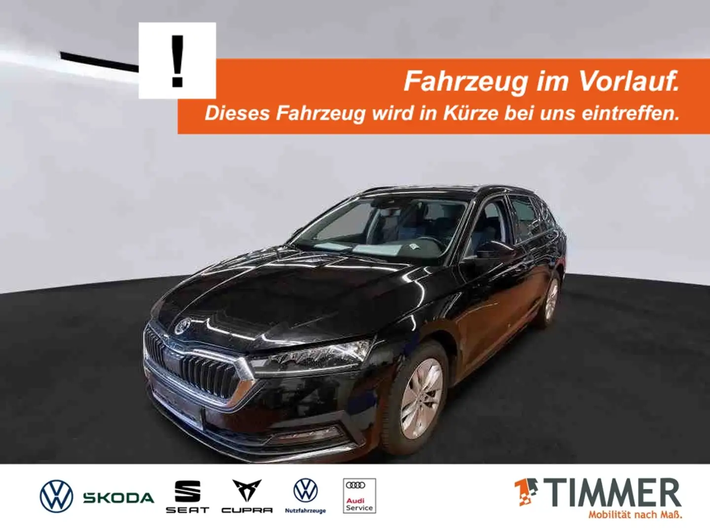 Skoda Octavia Combi 1.5 eTSI DSG +LED +NAVI +SHZ +ALU +APP-CONN Schwarz - 1