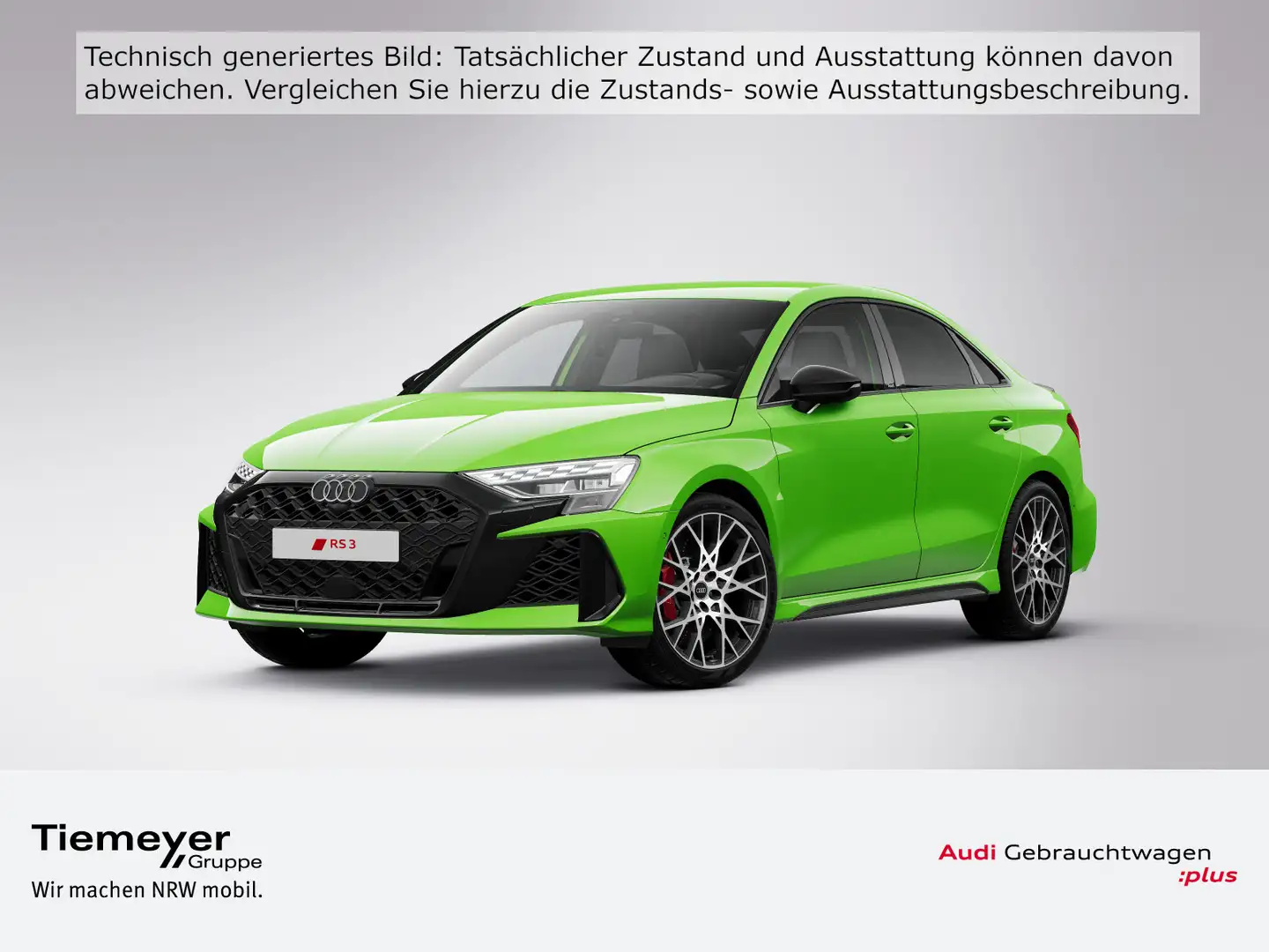Audi RS3 RS3 Limo TFSI Q LM19 NAVI+ KAMERA SITZH Grün - 1