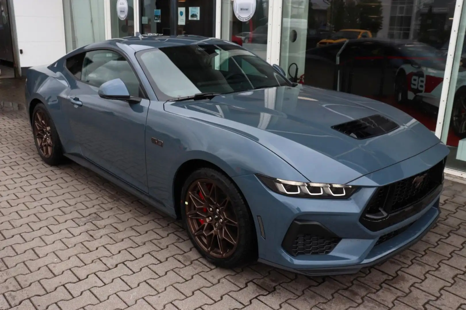 Ford Mustang Fastback Bronze Styling-Paket 4,99% FIN* Kék - 2