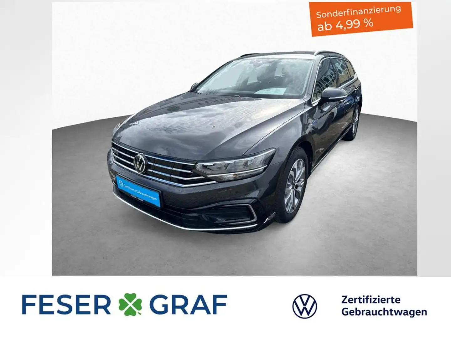 Volkswagen Passat Variant GTE 1.4 eHybrid 6-DSG AHK KAMERA Grigio - 1