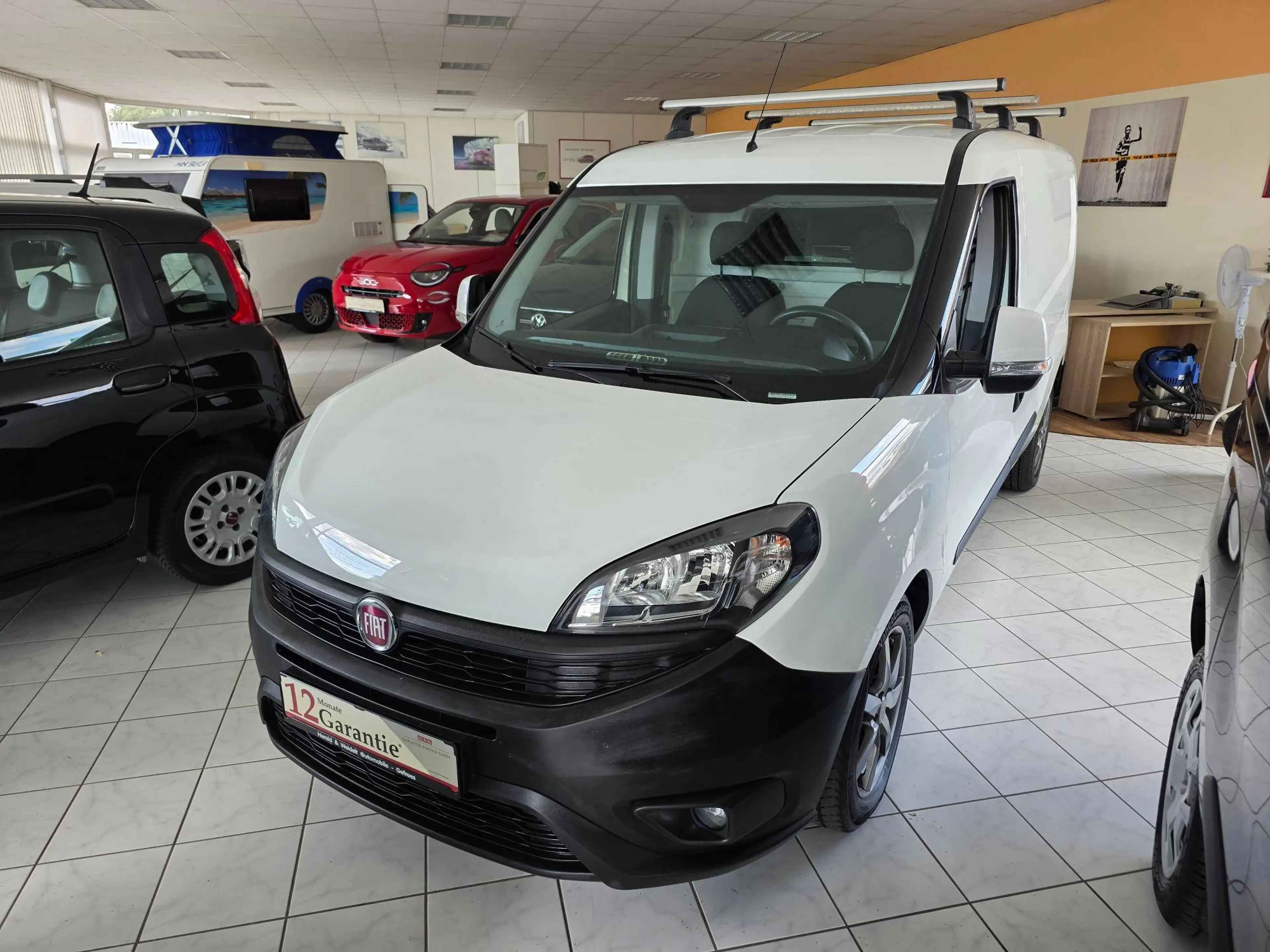 Fiat Doblo SX Maxi L2 Kasten Dachgepäckträger Sortimo-Ausbau