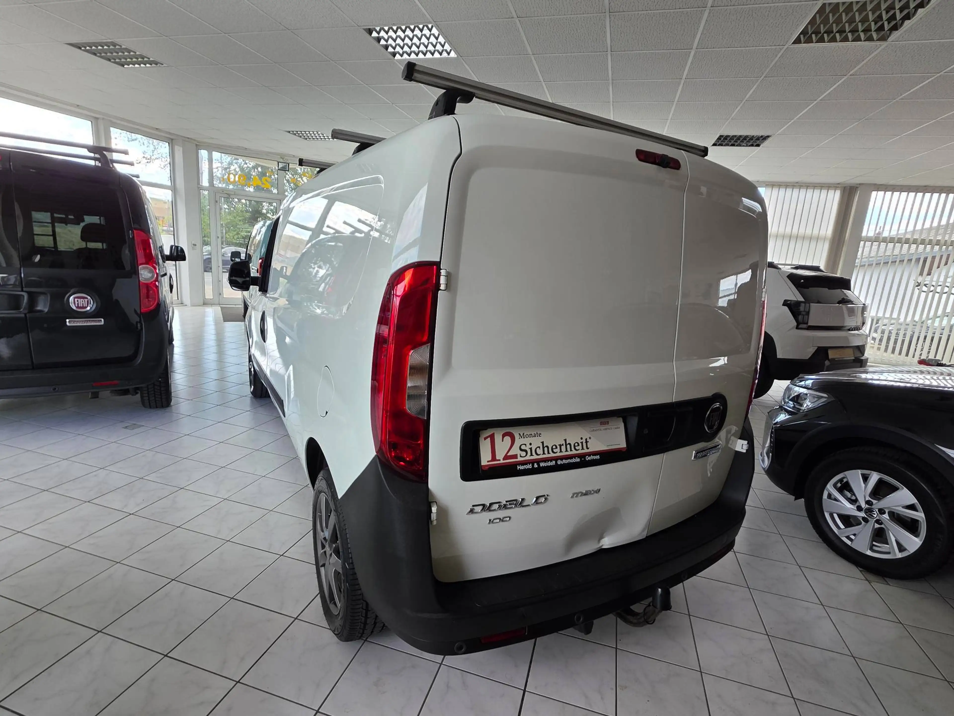 Fiat Doblo SX Maxi L2 Kasten Dachgepäckträger Sortimo-Ausbau — photo 2